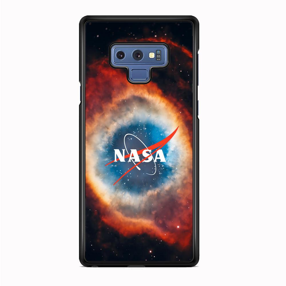 Nasa Nebula Samsung Galaxy Note 9 Case-Rubber Black (2D Case)-Oxvistore