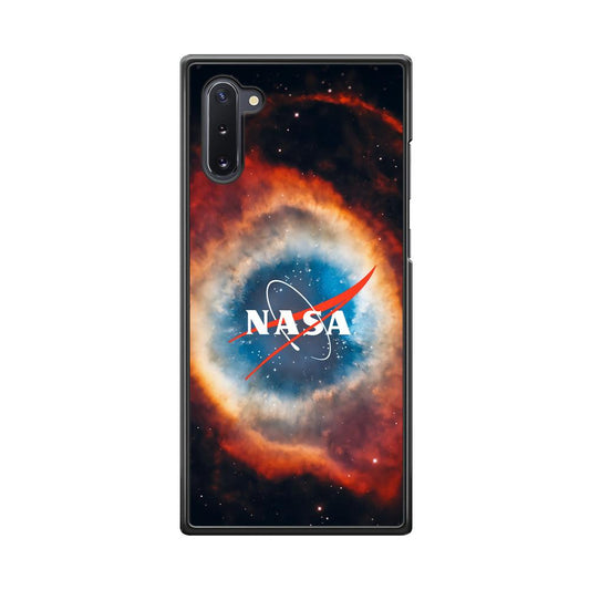 Nasa Nebula Samsung Galaxy Note 10 Case-Rubber Black (2D Case)-Oxvistore