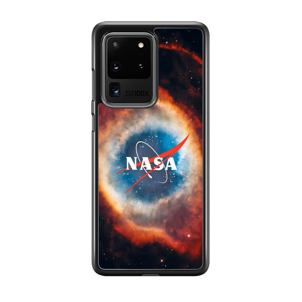Nasa Nebula Samsung Galaxy S20 Ultra Case-Rubber Black (2D Case)-Oxvistore