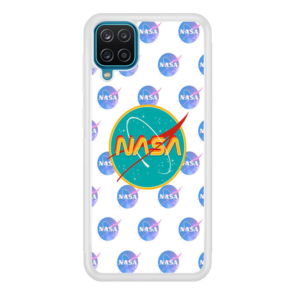 Nasa Rainbow Layer Samsung Galaxy A12 Case-Oxvistore