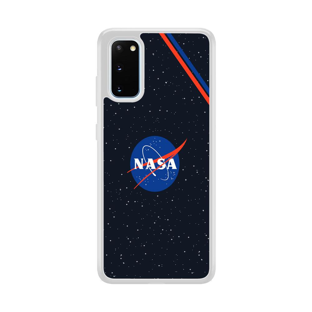 Nasa White Star Spot Samsung Galaxy S20 Case-Oxvistore