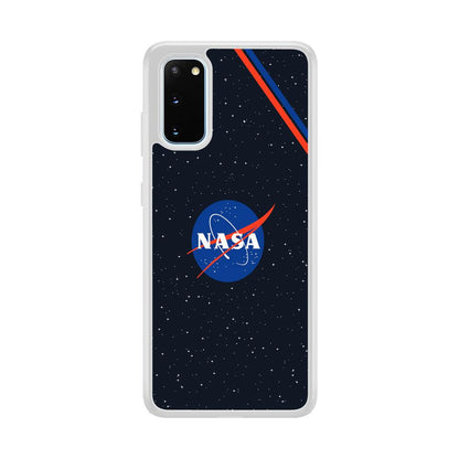 Nasa White Star Spot Samsung Galaxy S20 Case-Oxvistore