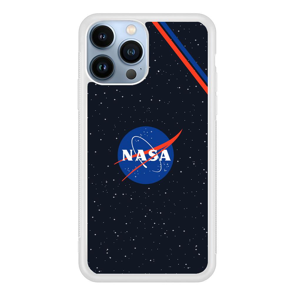 Nasa White Star Spot iPhone 14 Pro Case-Oxvistore