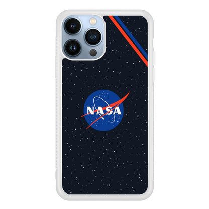 Nasa White Star Spot iPhone 14 Pro Case-Oxvistore