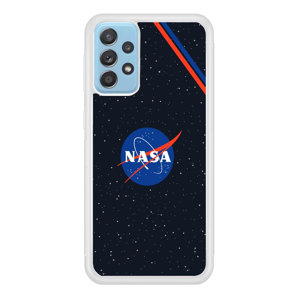 Nasa White Star Spot Samsung Galaxy A52 Case-Oxvistore