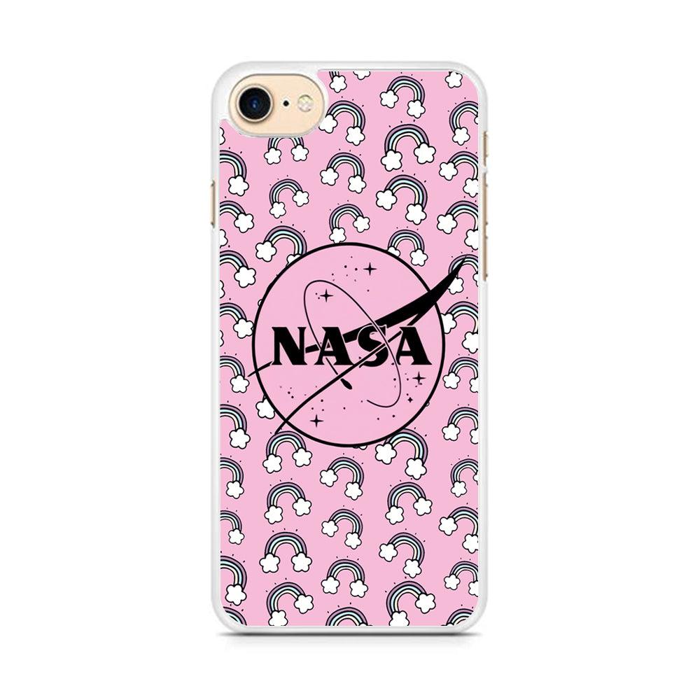 Nasa and Rainbow Features iPhone 8 Case-Oxvistore