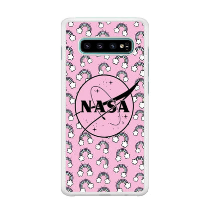 Nasa and Rainbow Features Samsung Galaxy S10 Plus Case-Oxvistore