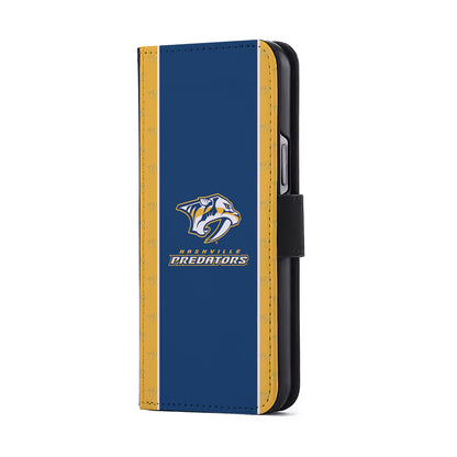 Nashville Predators Logo Flip Wallet Phone Case