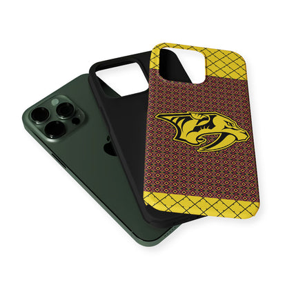 Nashville Predators Pattern 2 in 1 Tough Phone Case