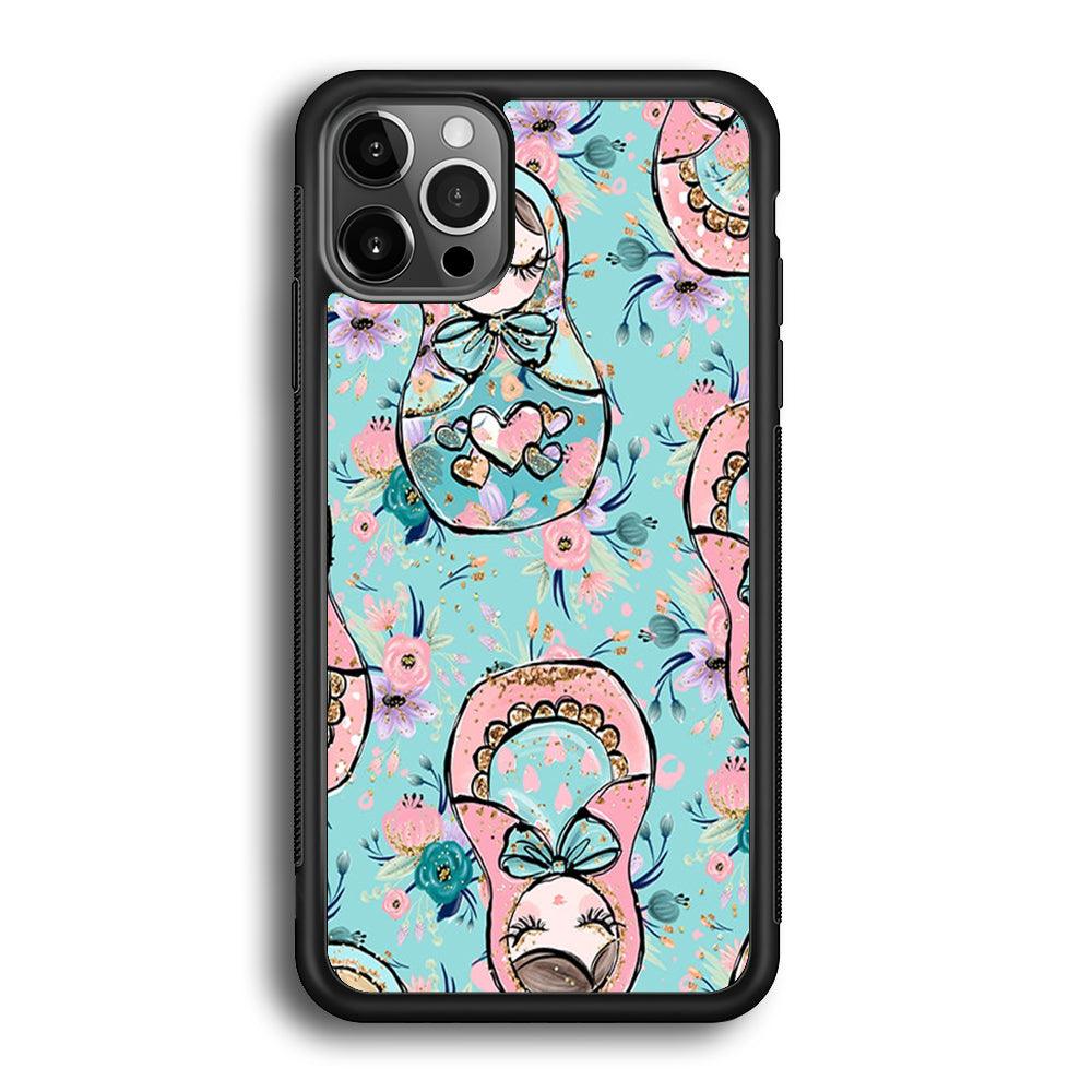 Nesting Dolls Morning Side iPhone 12 Pro Case-Oxvistore