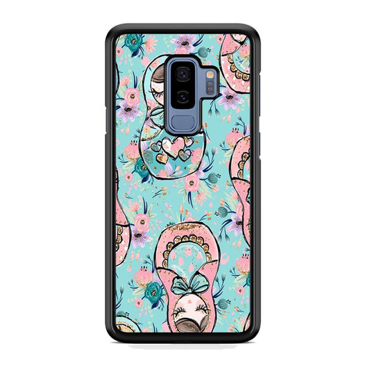 Nesting Dolls Morning Side Samsung Galaxy S9 Plus Case-Rubber Black (2D Case)-Oxvistore