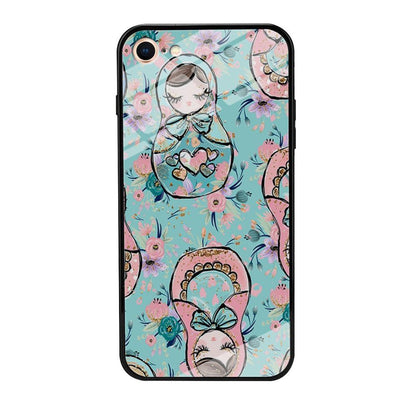 Nesting Dolls Morning Side iPhone 8 Case-Oxvistore