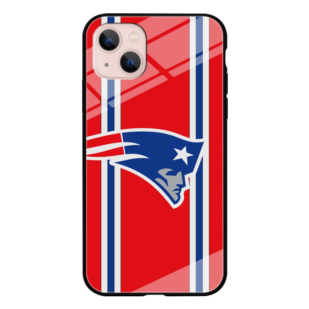 New England Patriots The Red Jersey iPhone 15 Plus Case-Oxvistore