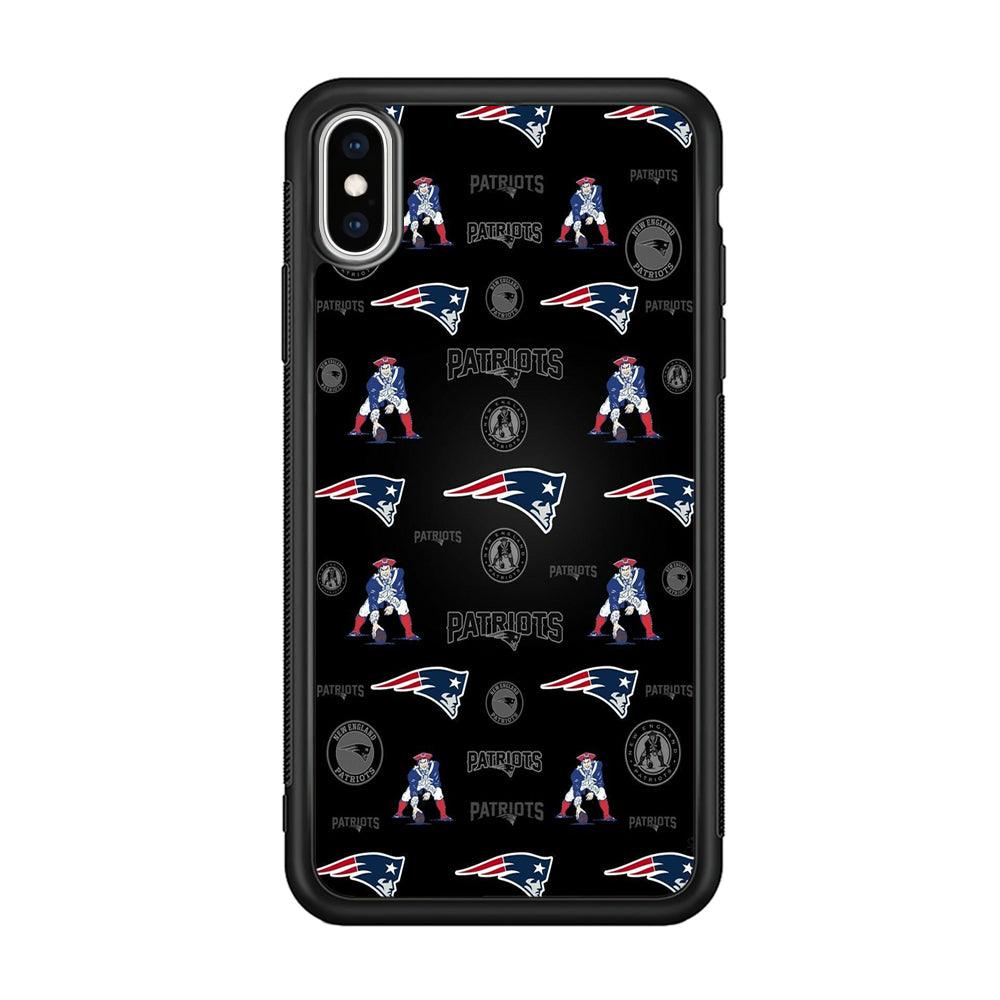 New England Patriots a Lot of Spirit iPhone Xs Max Case-Oxvistore