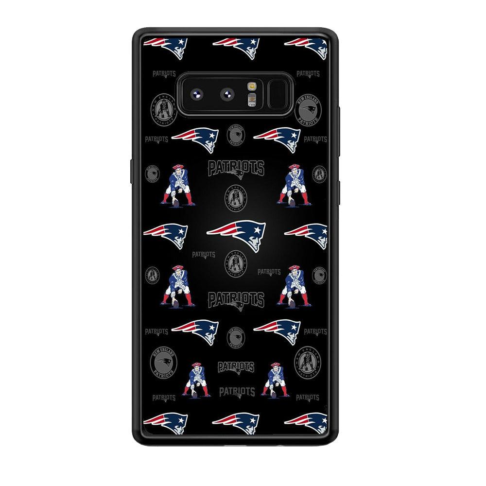 New England Patriots a Lot of Spirit Samsung Galaxy Note 8 Case-Oxvistore