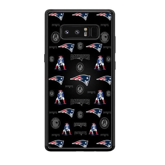 New England Patriots a Lot of Spirit Samsung Galaxy Note 8 Case-Oxvistore