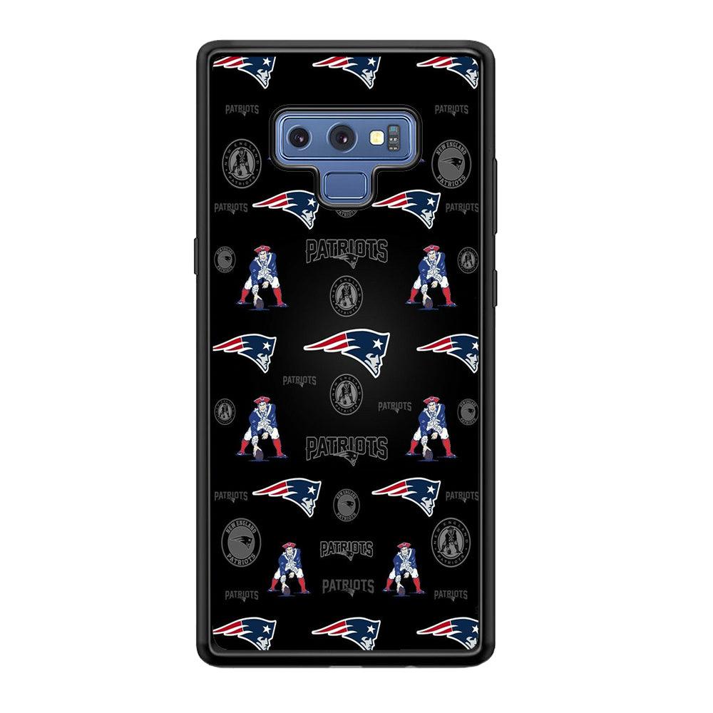 New England Patriots a Lot of Spirit Samsung Galaxy Note 9 Case-Oxvistore