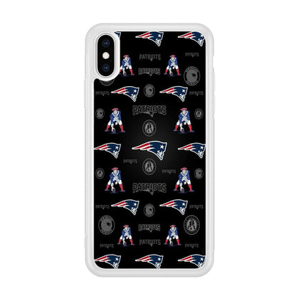 New England Patriots a Lot of Spirit iPhone Xs Max Case-Oxvistore