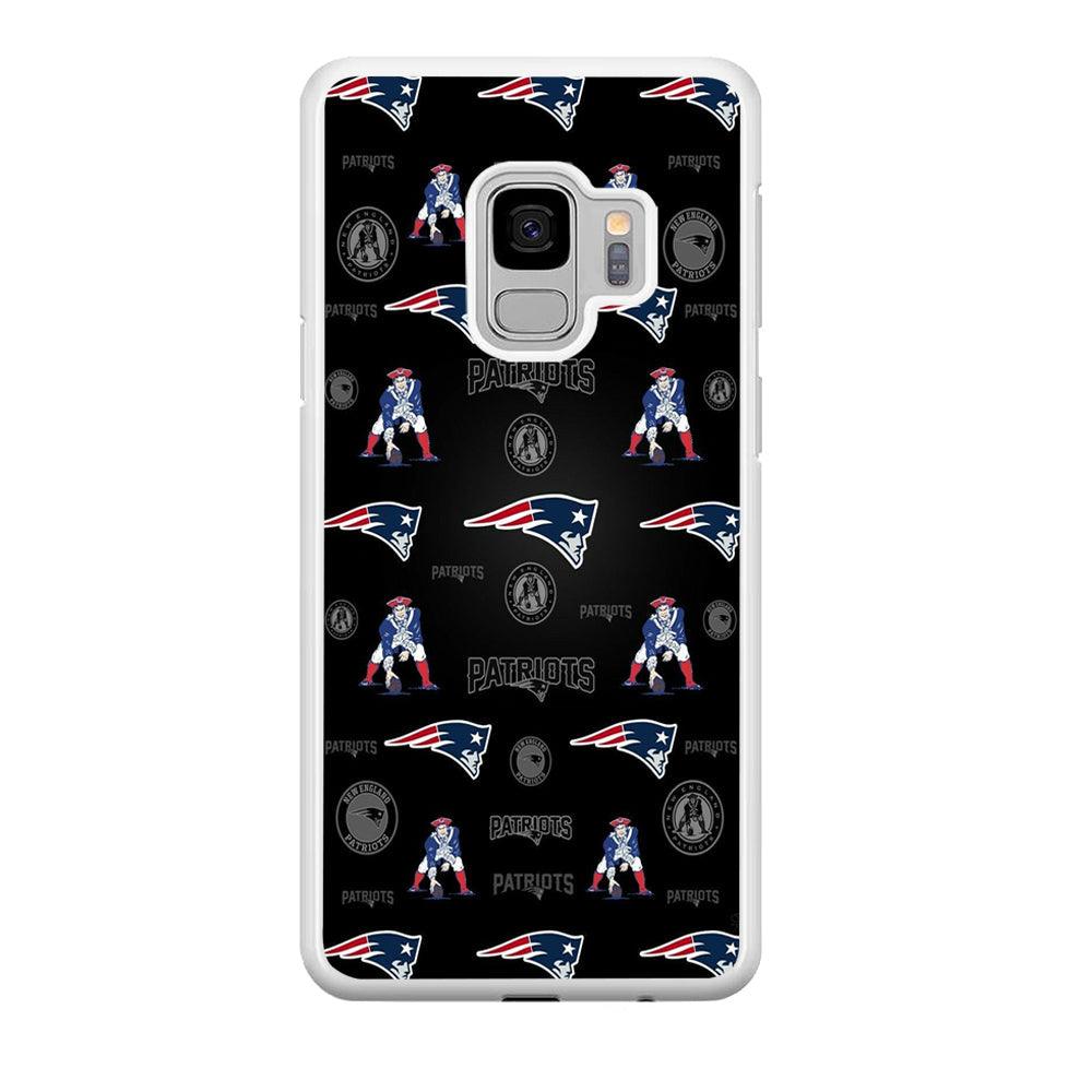 New England Patriots a Lot of Spirit Samsung Galaxy S9 Case-Oxvistore