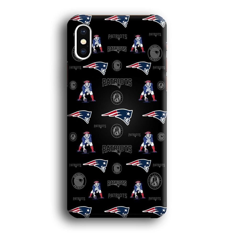 New England Patriots a Lot of Spirit iPhone Xs Max Case-Oxvistore