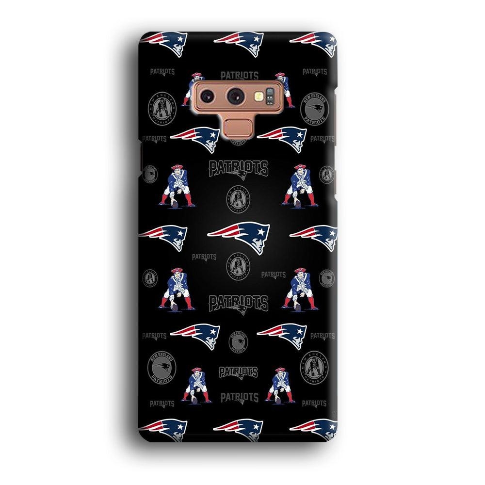 New England Patriots a Lot of Spirit Samsung Galaxy Note 9 Case-Oxvistore