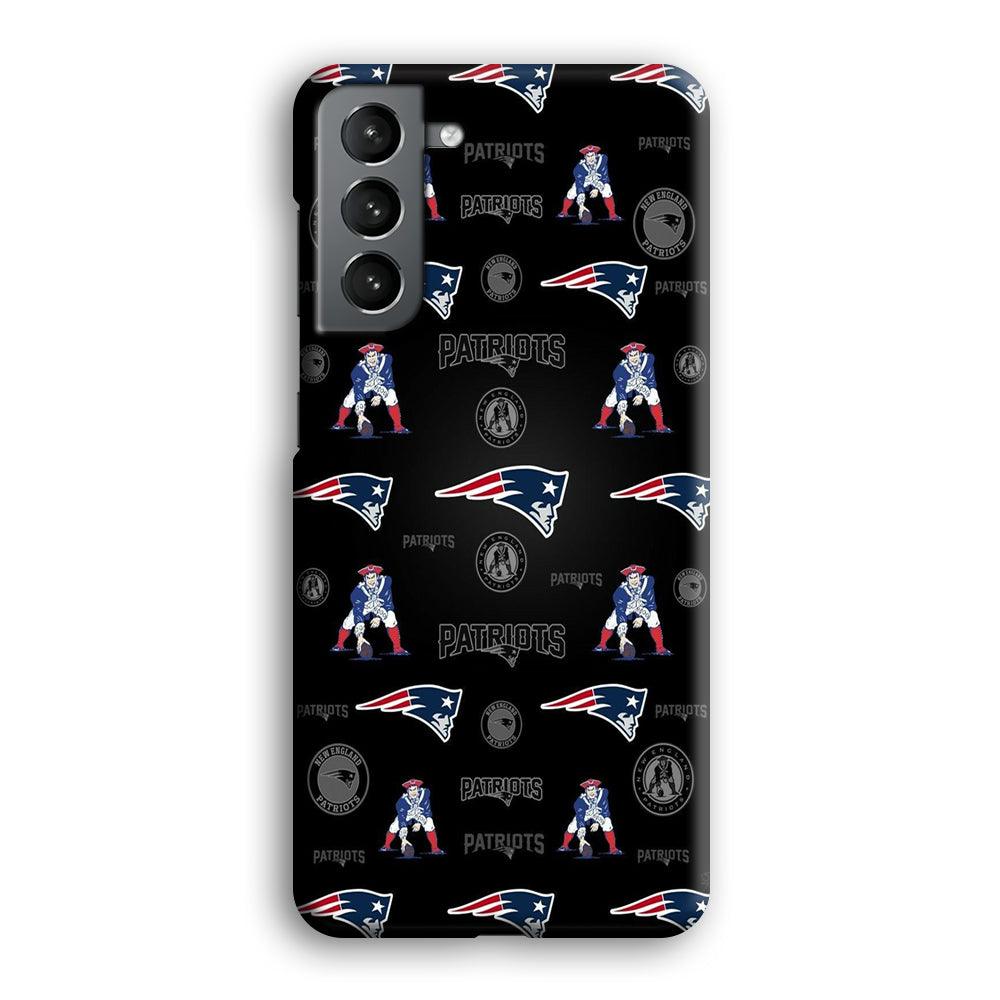 New England Patriots a Lot of Spirit Samsung Galaxy S21 Case-Oxvistore