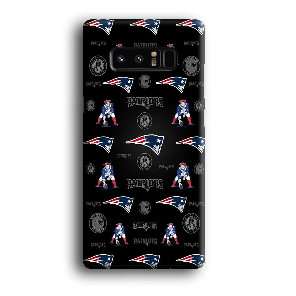 New England Patriots a Lot of Spirit Samsung Galaxy Note 8 Case-Oxvistore