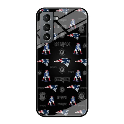 New England Patriots a Lot of Spirit Samsung Galaxy S21 Case-Oxvistore