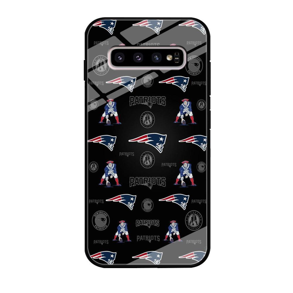 New England Patriots a Lot of Spirit Samsung Galaxy S10 Plus Case-Oxvistore