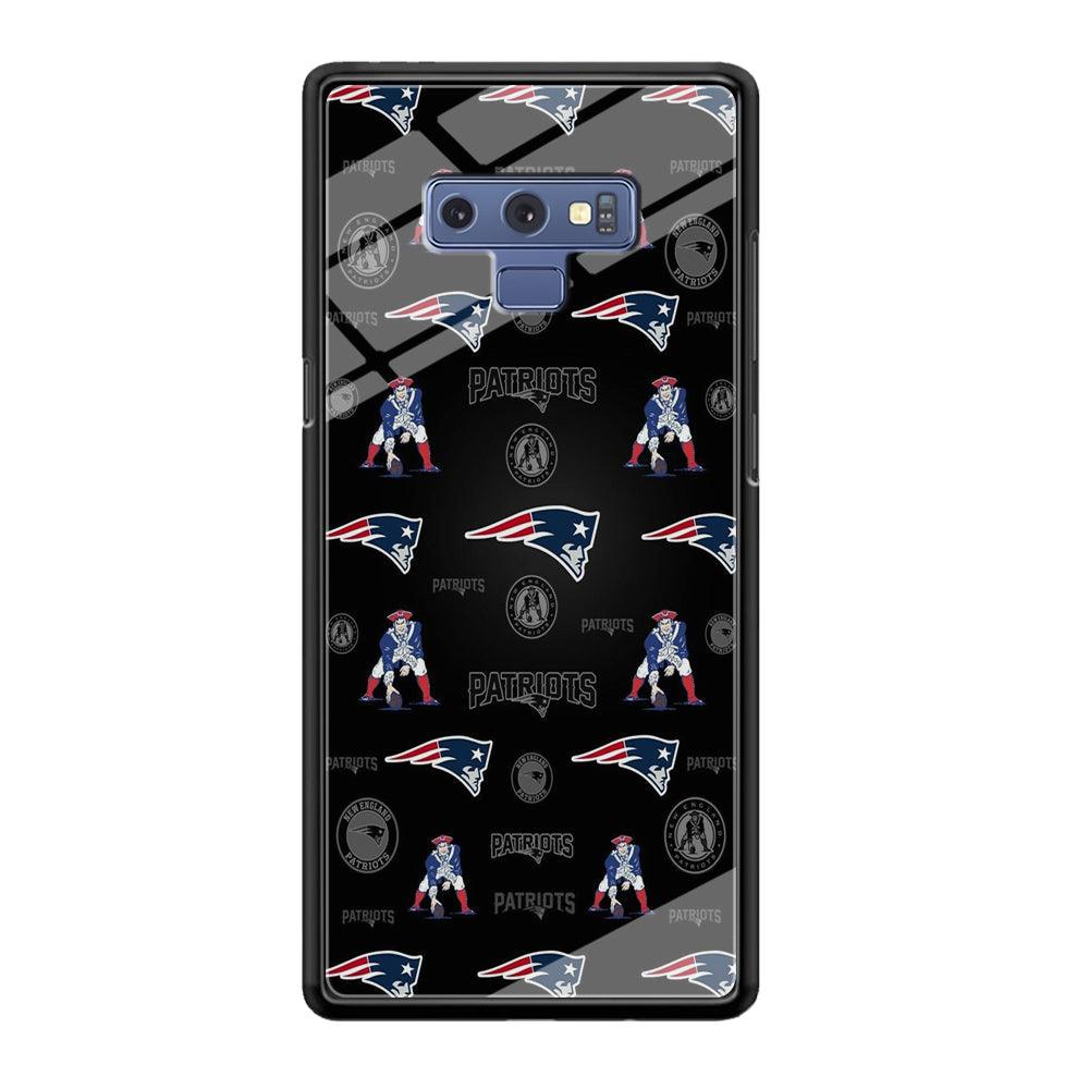 New England Patriots a Lot of Spirit Samsung Galaxy Note 9 Case-Oxvistore