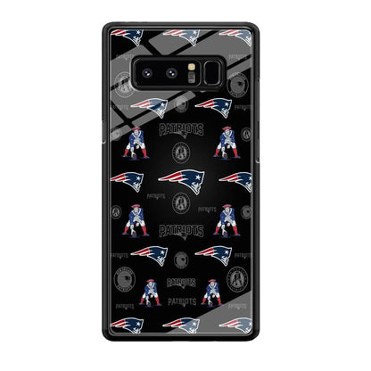 New England Patriots a Lot of Spirit Samsung Galaxy Note 8 Case-Oxvistore