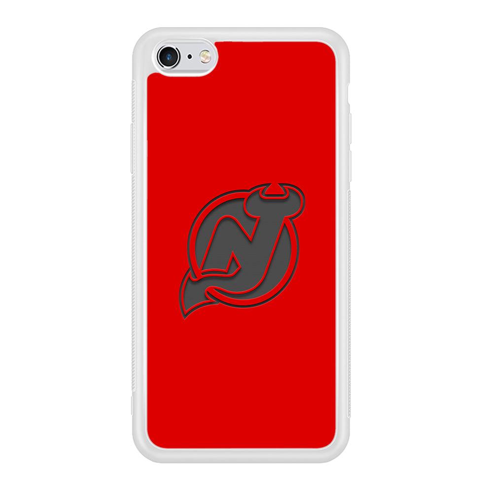 New Jersey Devils Grey Back Wall iPhone 6 | 6s Case-Oxvistore