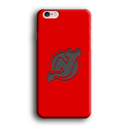 New Jersey Devils Grey Back Wall iPhone 6 | 6s Case-Oxvistore