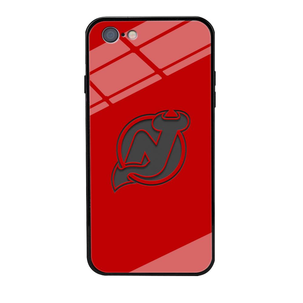 New Jersey Devils Grey Back Wall iPhone 6 | 6s Case-Oxvistore