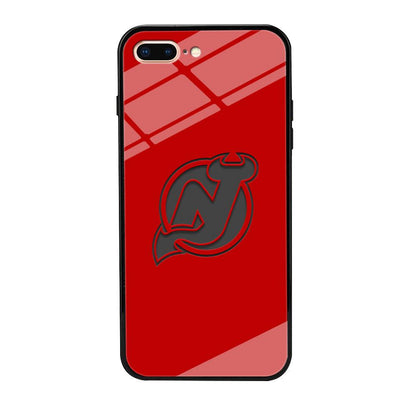 New Jersey Devils Grey Back Wall iPhone 7 Plus Case-Oxvistore