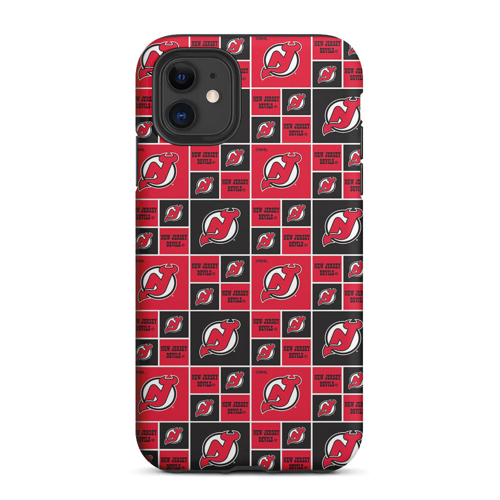 New Jersey Devils Pattern 2 in 1 Tough Phone Case