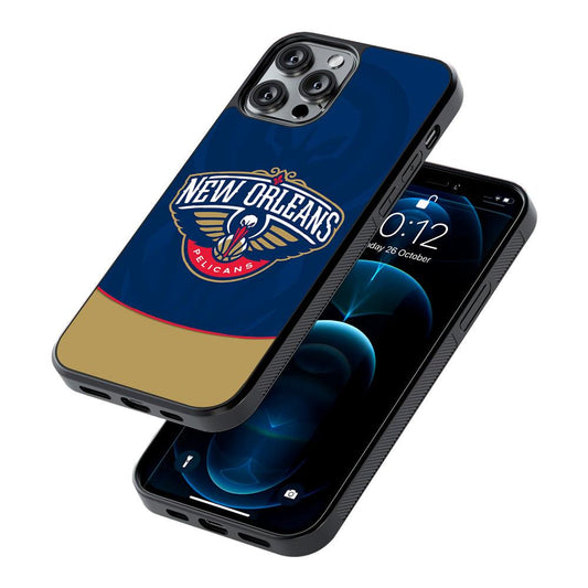 New Orleans Pelicans Logo 2D Rubber Phone Case-Oxvistore