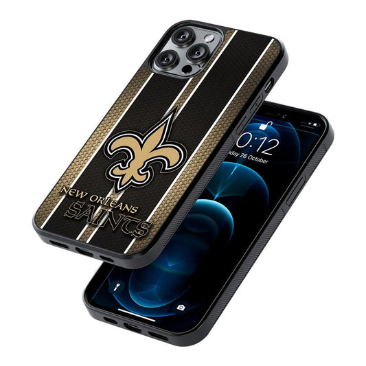 New Orleans Saints Logo 2D Rubber Phone Case-Oxvistore