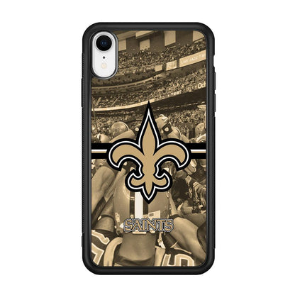 New Orleans Saints Winning The Game iPhone XR Case-Oxvistore