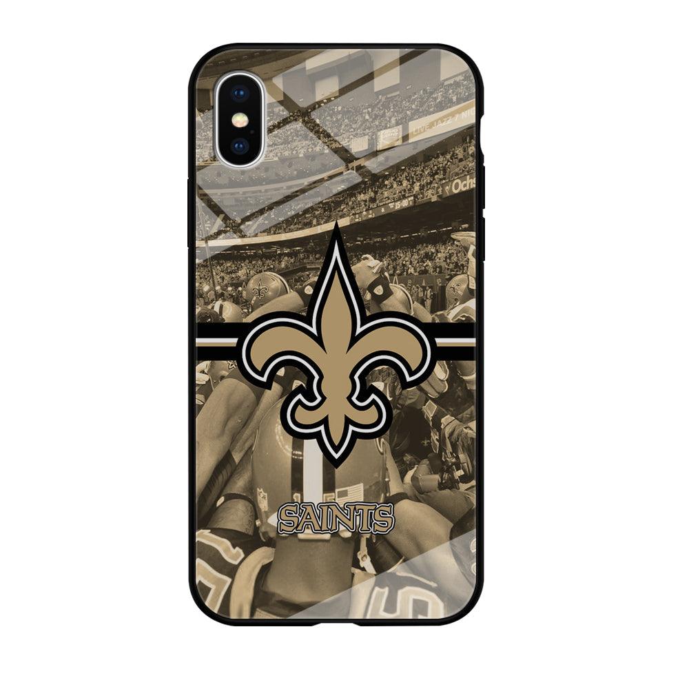 New Orleans Saints Winning The Game iPhone XS Case-Oxvistore