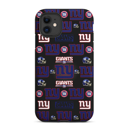 New York Giants Logo Pattern 2 in 1 Tough Phone Case