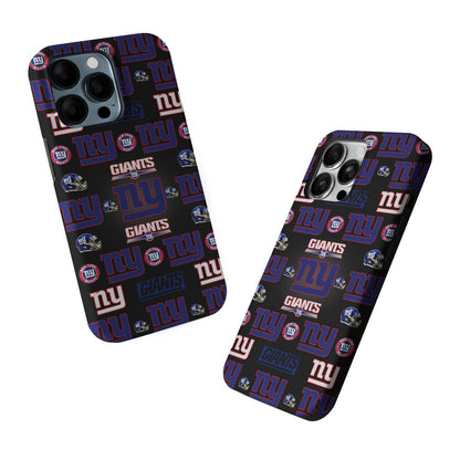 New York Giants Logo Pattern 2 in 1 Tough Phone Case