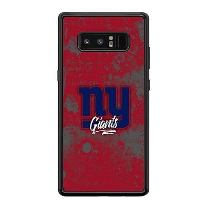 New York Giants Shadows of Passion Samsung Galaxy Note 8 Case-Oxvistore