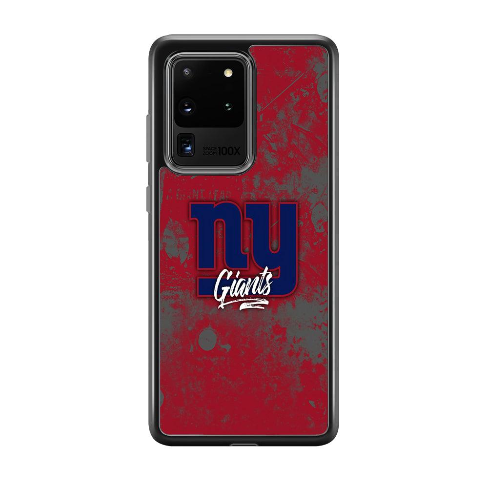 New York Giants Shadows of Passion Samsung Galaxy S20 Ultra Case-Oxvistore