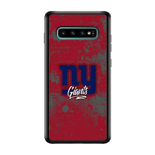 New York Giants Shadows of Passion Samsung Galaxy S10 Plus Case-Oxvistore