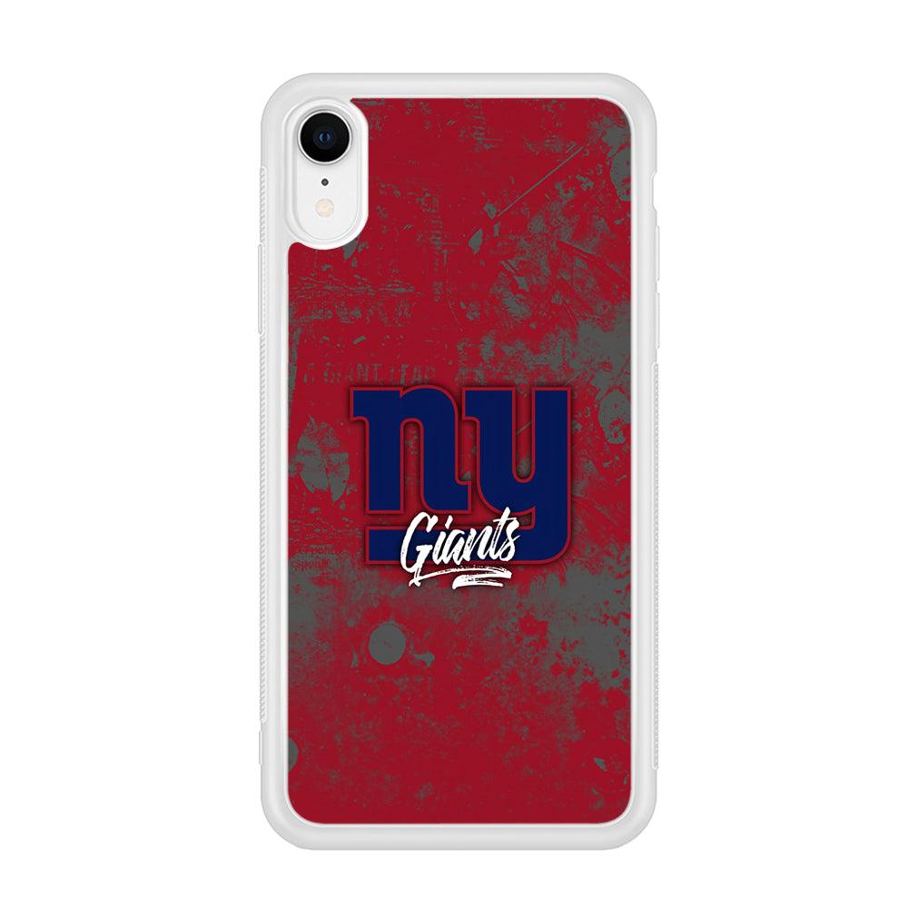 New York Giants Shadows of Passion iPhone XR Case-Oxvistore