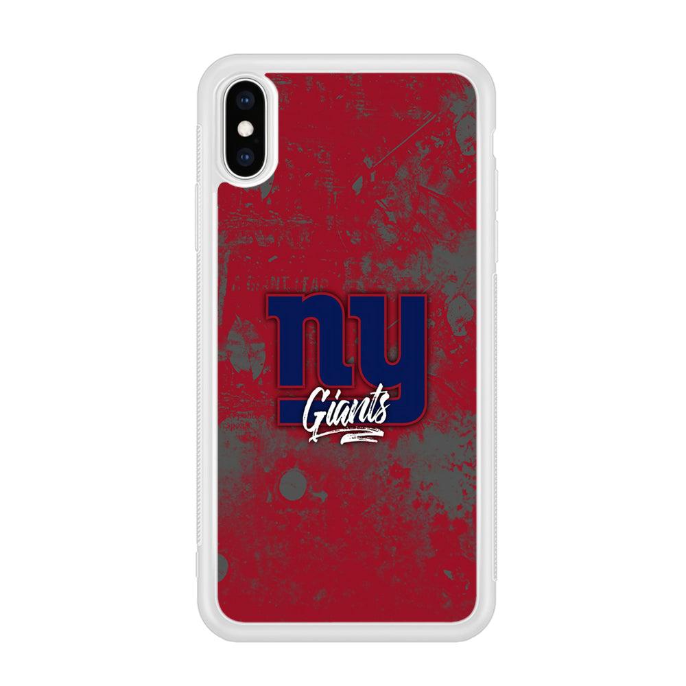 New York Giants Shadows of Passion iPhone Xs Max Case-Oxvistore