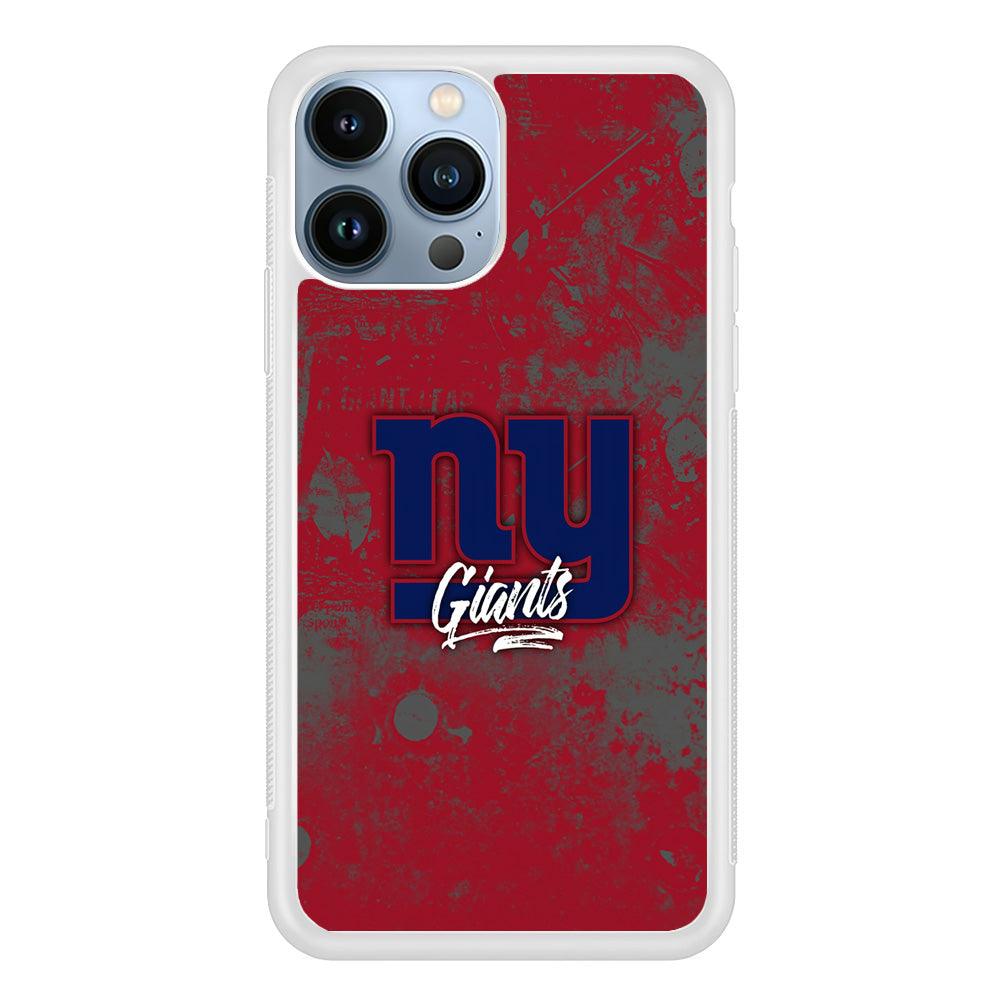 New York Giants Shadows of Passion iPhone 14 Pro Case-Oxvistore