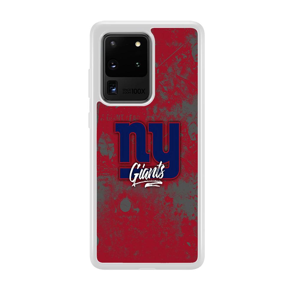 New York Giants Shadows of Passion Samsung Galaxy S20 Ultra Case-Oxvistore