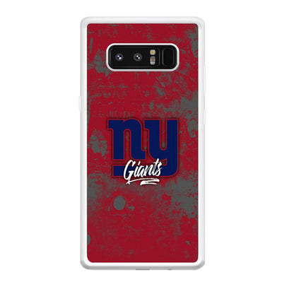 New York Giants Shadows of Passion Samsung Galaxy Note 8 Case-Oxvistore